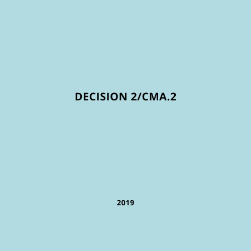 Decision 2/CMA.2 Warsaw International Mechanism for Loss and Damage associated with Climate Change Impacts and its 2019 review