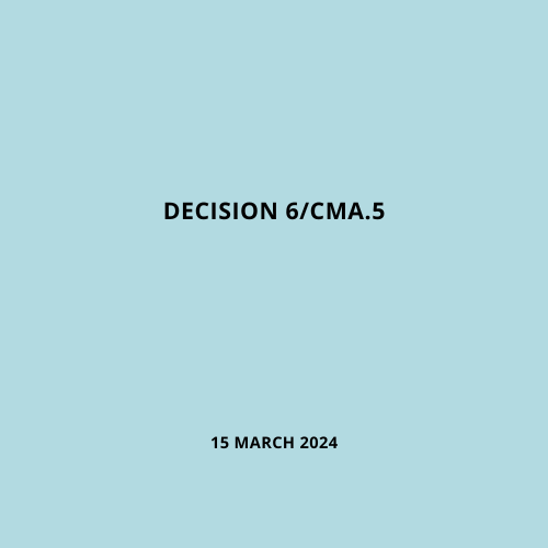 Decision 6/CMA.5 Santiago network for averting, minimizing and addressing loss and damage associated with the adverse effects of climate change under the Warsaw International Mechanism for Loss and Damage associated with Climate Change Impacts