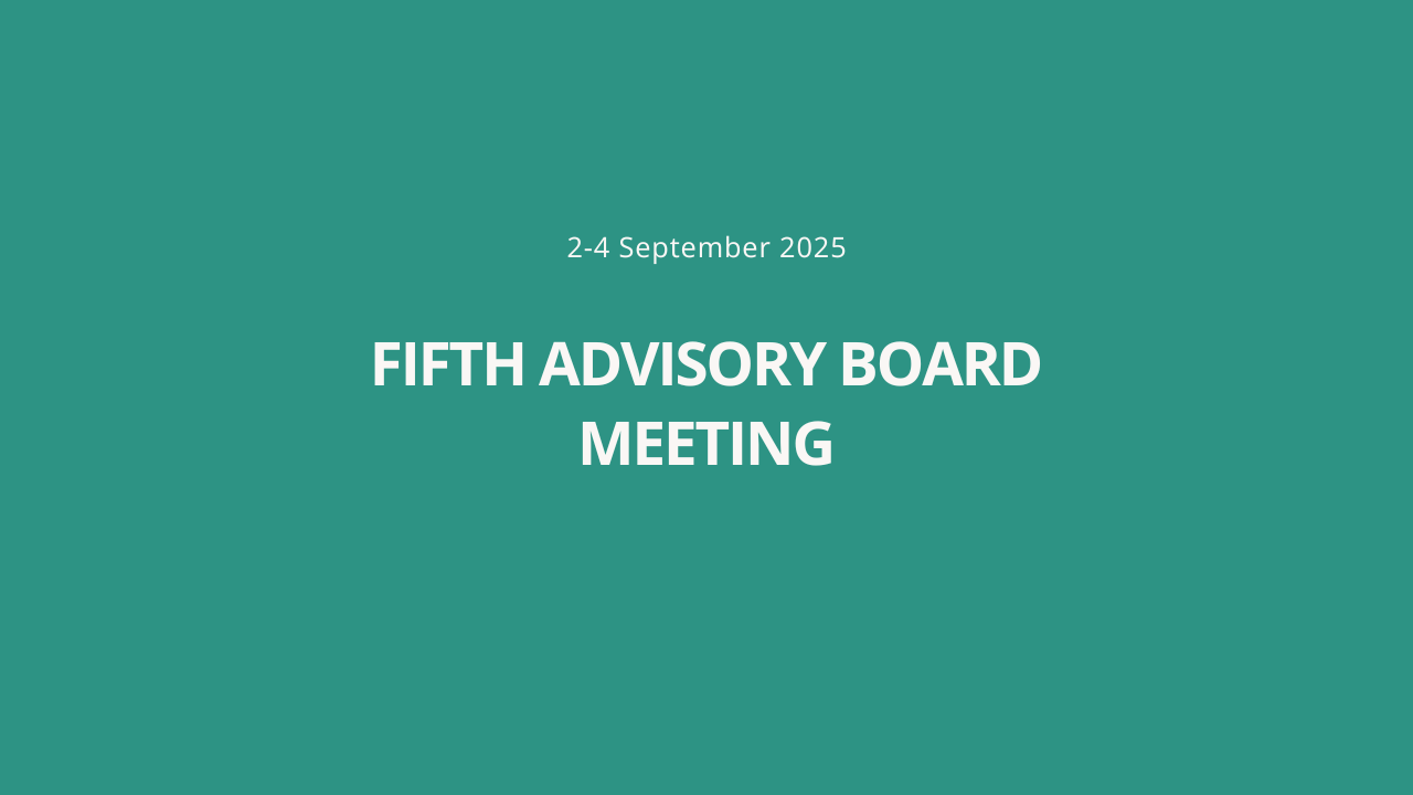 Fifth Advisory Board meeting Event Image